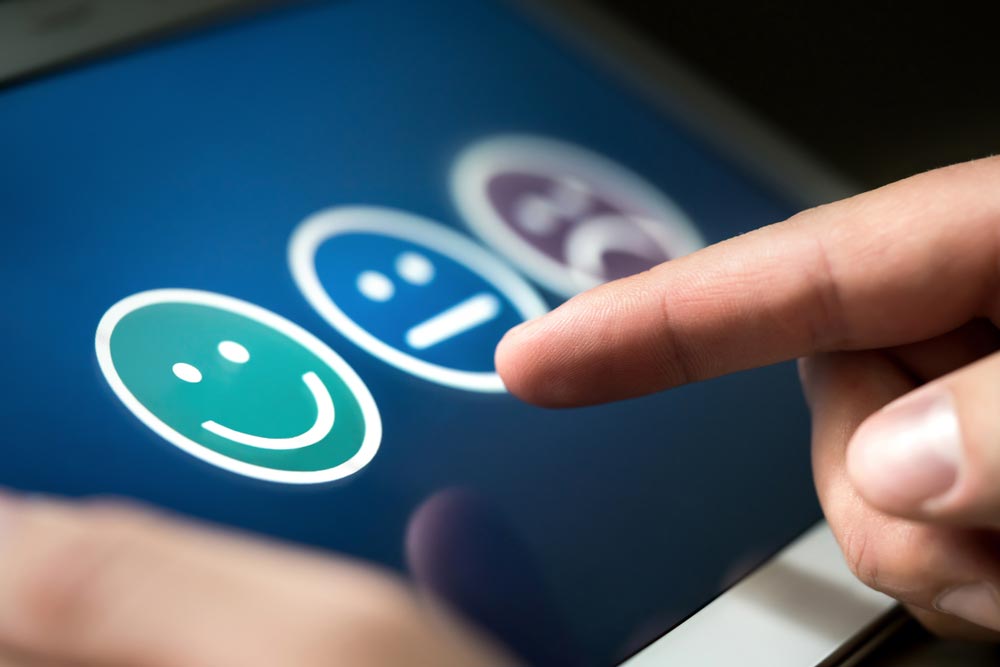 Survey, poll or questionnaire for user experience or customer satisfaction research