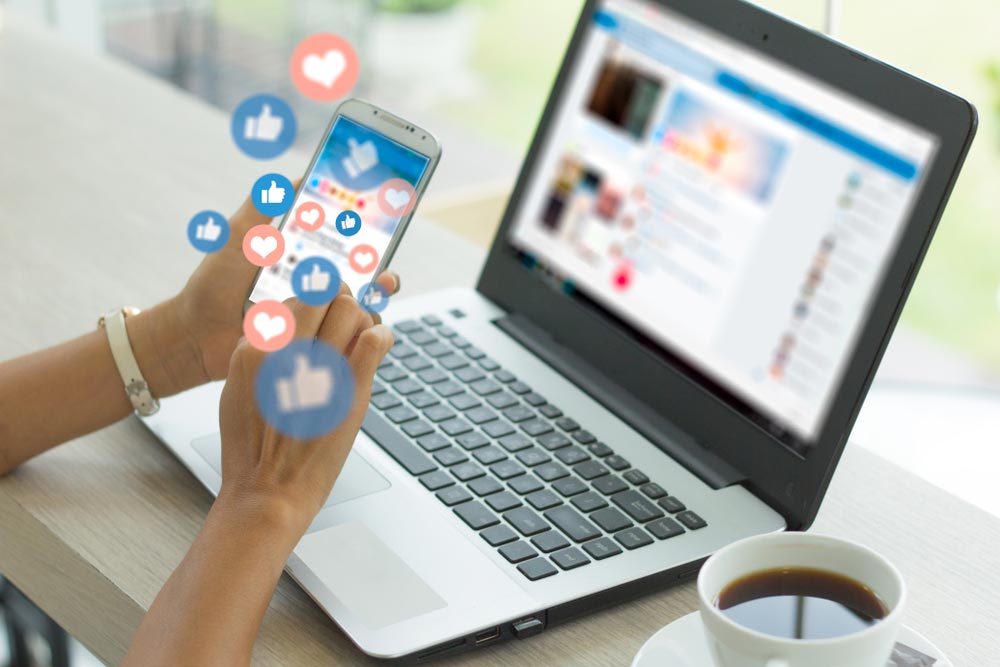 social media concept